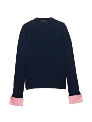 Prada Shetland wool crew-neck sweater