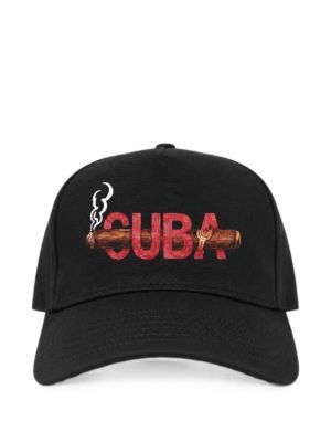 Melt graphic-print cap
