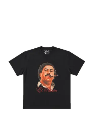 Melt graphic-print short-sleeve T-shirt