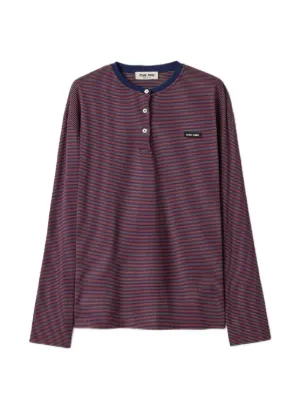 Miu Miu striped jersey T-shirt