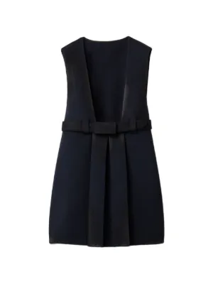 Miu Miu waxed double wool dress